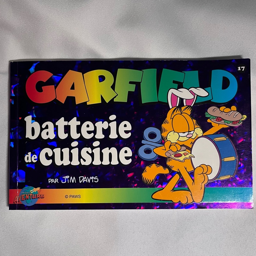 Garfield, tome 17: Batterie de cuisine French Edition by Jim Davis Comic Book